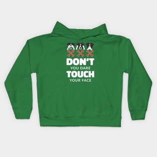 Don't Touch Your Face Kids Hoodie